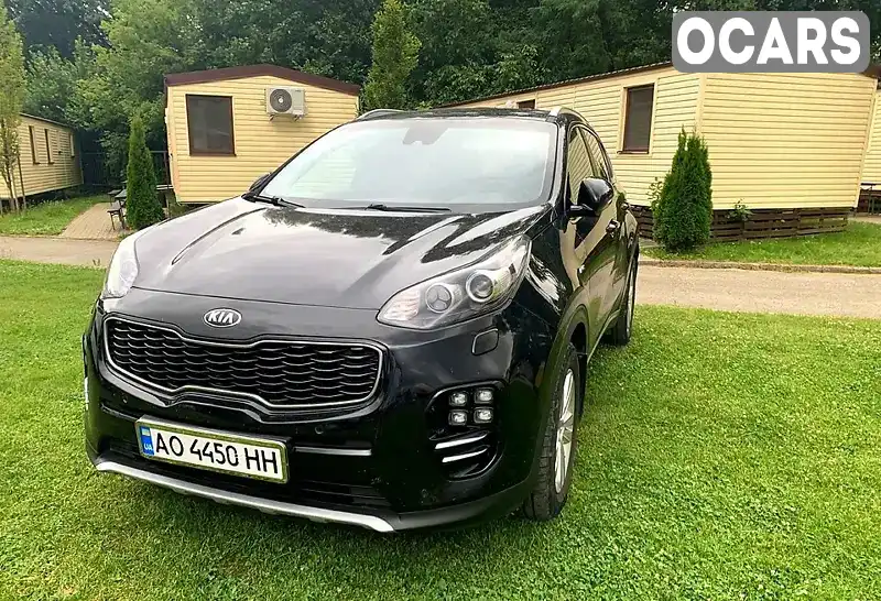 Позашляховик / Кросовер Kia Sportage 2017 2.4 л. Автомат обл. Закарпатська, Ужгород - Фото 1/17