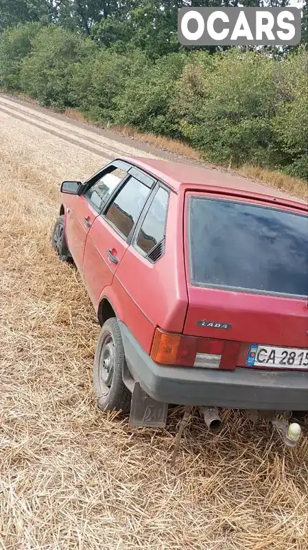 Хетчбек ВАЗ / Lada 2109 1987 1.3 л. Ручна / Механіка обл. Черкаська, location.city.tsvitkove - Фото 1/6