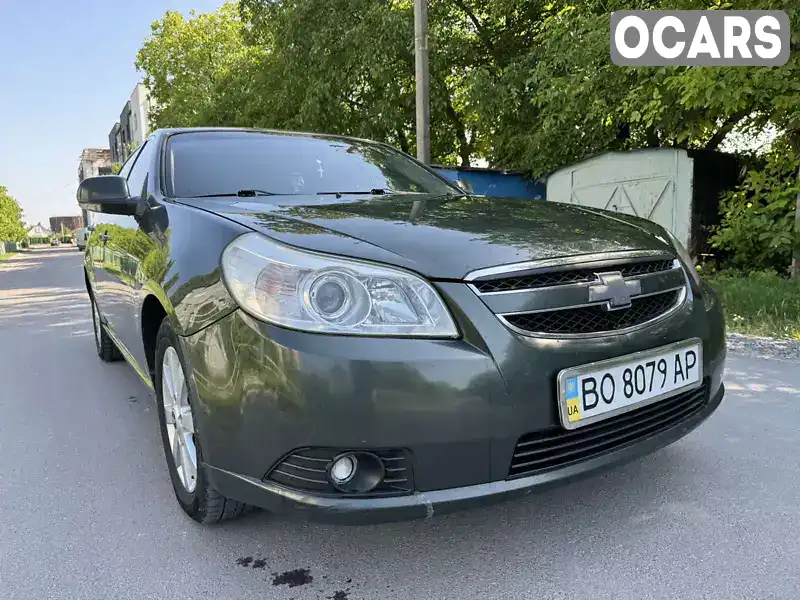 Седан Chevrolet Epica 2009 2 л. Ручна / Механіка обл. Тернопільська, Кременець - Фото 1/21