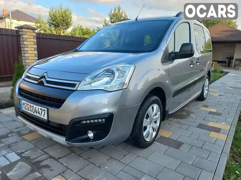 Мінівен Citroen Berlingo 2018 1.56 л. Ручна / Механіка обл. Львівська, Львів - Фото 1/21