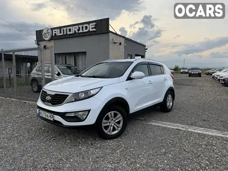 Позашляховик / Кросовер Kia Sportage 2013 1.69 л. Ручна / Механіка обл. Закарпатська, Виноградів - Фото 1/21