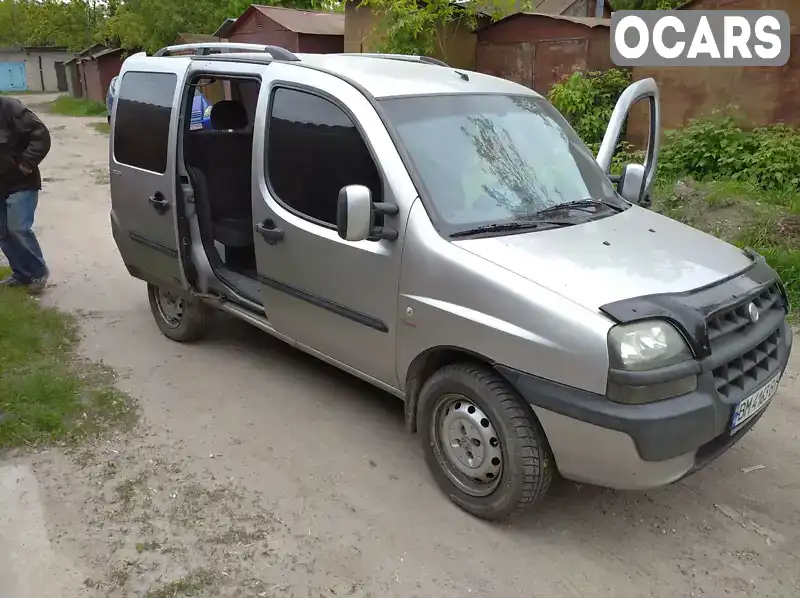 Мінівен Fiat Doblo 2004 1.91 л. Ручна / Механіка обл. Сумська, Шостка - Фото 1/21