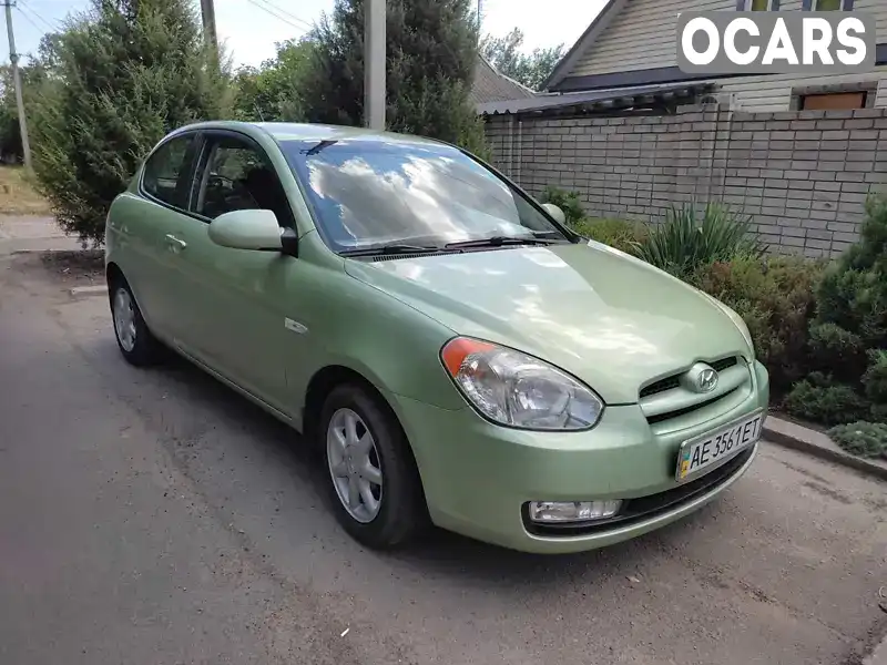 Хетчбек Hyundai Accent 2006 1.6 л. Ручна / Механіка обл. Дніпропетровська, Жовті Води - Фото 1/15