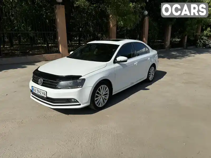 Седан Volkswagen Jetta 2015 1.8 л. Автомат обл. Кіровоградська, Кропивницький (Кіровоград) - Фото 1/13