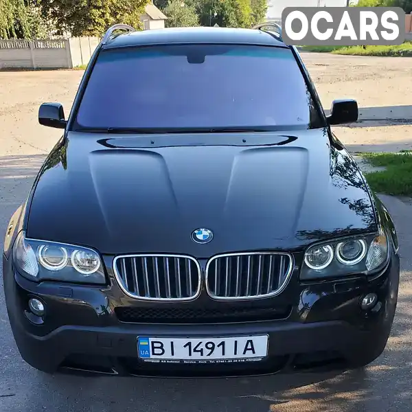 Позашляховик / Кросовер BMW X3 2008 null_content л. Автомат обл. Полтавська, Полтава - Фото 1/16