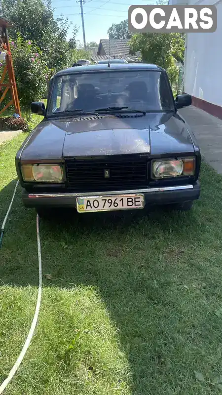 Седан ВАЗ / Lada 2107 1988 1.5 л. Ручна / Механіка обл. Івано-Франківська, Надвірна - Фото 1/16