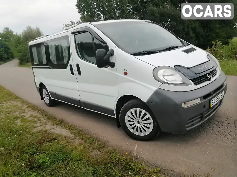 Мінівен Opel Vivaro 2006 1.87 л. Ручна / Механіка обл. Рівненська, Березне - Фото 1/21