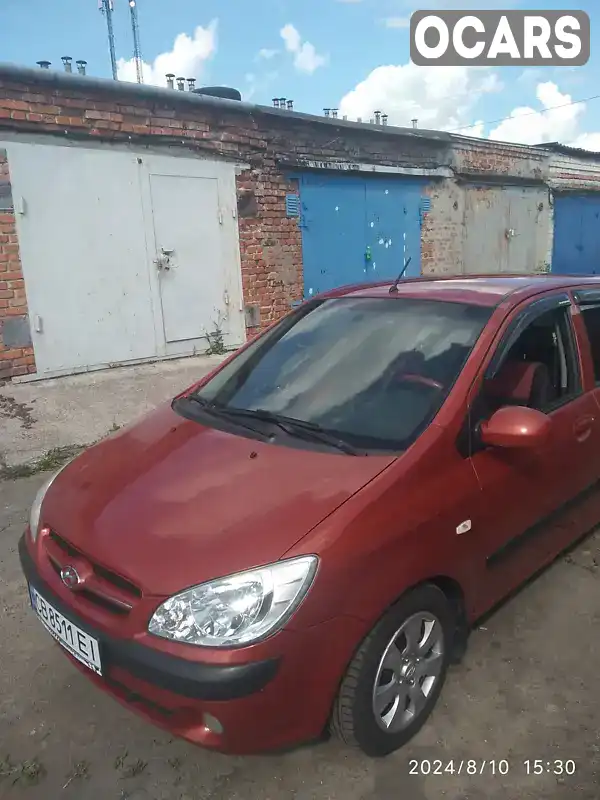 Хэтчбек Hyundai Getz 2008 1.4 л. Ручная / Механика обл. Черниговская, Чернигов - Фото 1/18