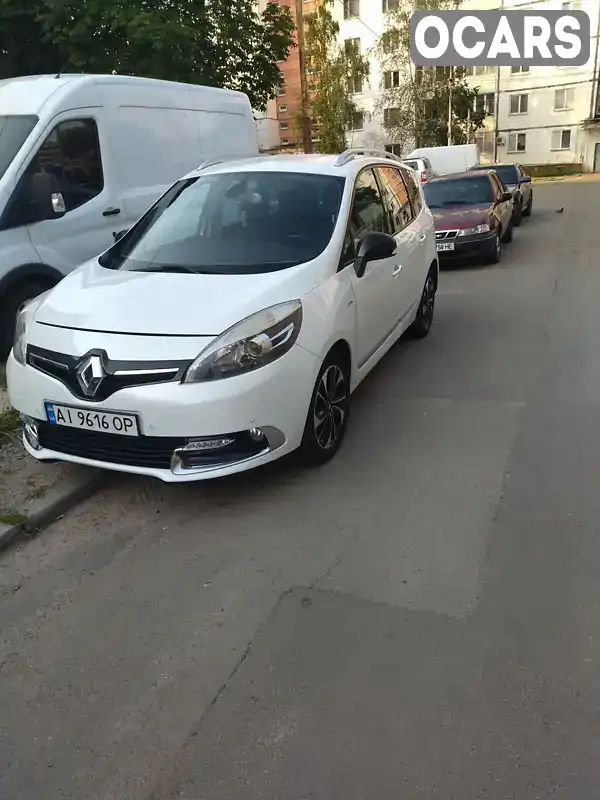 Мінівен Renault Grand Scenic 2016 1.6 л. Ручна / Механіка обл. Київська, Київ - Фото 1/21