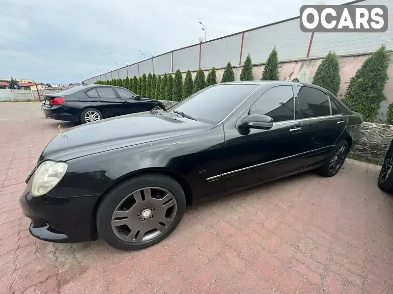 Седан Mercedes-Benz S-Class 2002 4 л. Автомат обл. Винницкая, Винница - Фото 1/9