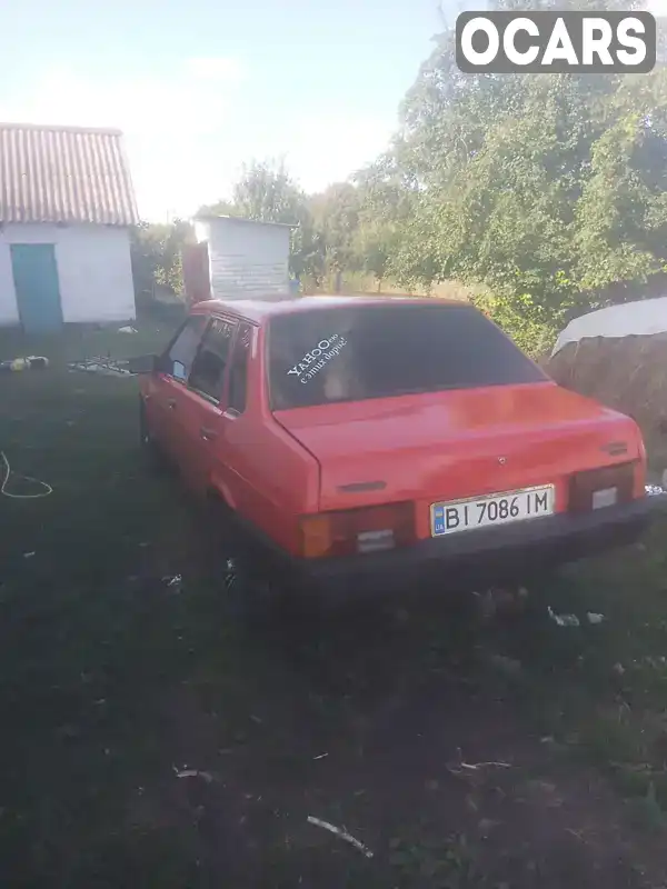 Седан ВАЗ / Lada 21099 1996 1.5 л. Ручна / Механіка обл. Полтавська, Лубни - Фото 1/7