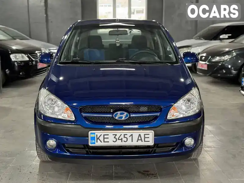 Хэтчбек Hyundai Getz 2008 1.4 л. Ручная / Механика обл. Днепропетровская, Каменское (Днепродзержинск) - Фото 1/21