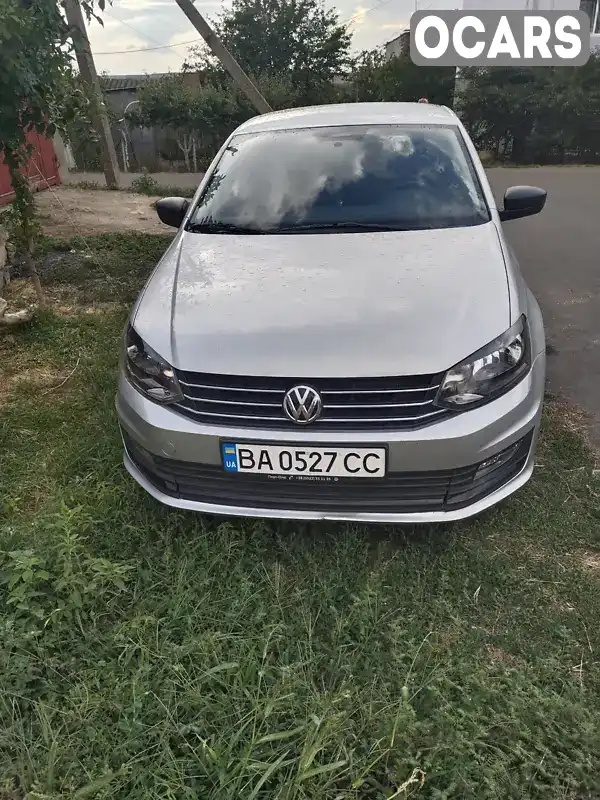 Седан Volkswagen Polo 2019 1.57 л. Ручна / Механіка обл. Кіровоградська, Олександрія - Фото 1/9