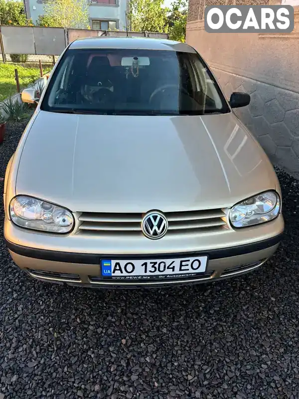 Хетчбек Volkswagen Golf 2003 1.39 л. Ручна / Механіка обл. Закарпатська, location.city.horonda - Фото 1/21