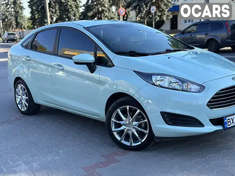 Седан Ford Fiesta 2018 1.6 л. Автомат обл. Хмельницкая, Хмельницкий - Фото 1/9