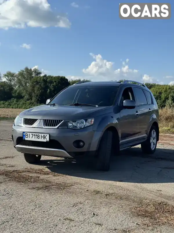 Позашляховик / Кросовер Mitsubishi Outlander 2009 2.4 л. Варіатор обл. Полтавська, Миргород - Фото 1/17