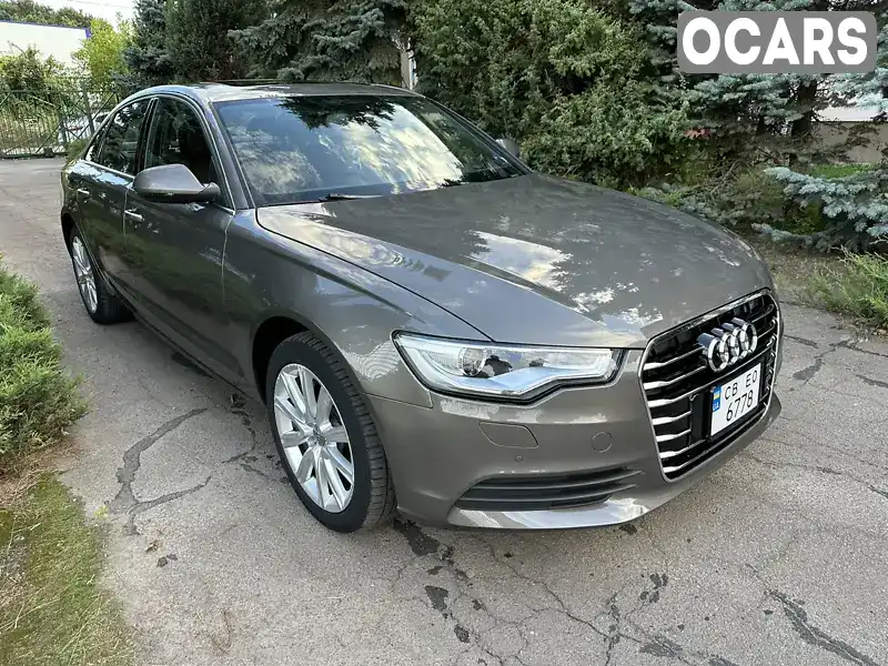 Седан Audi A6 2013 2 л. обл. Чернігівська, Ніжин - Фото 1/21