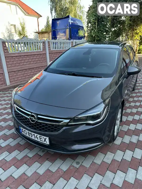 Універсал Opel Astra 2016 1.6 л. Ручна / Механіка обл. Закарпатська, Хуст - Фото 1/21