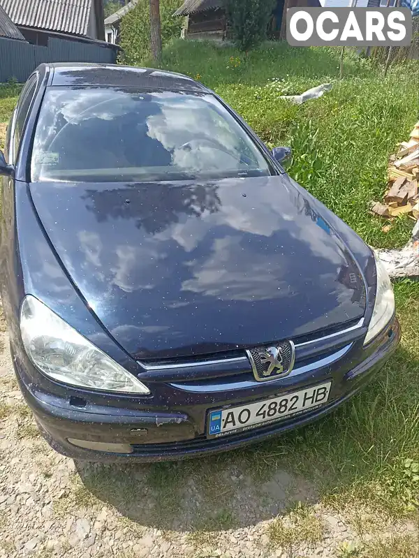 Седан Peugeot 607 2000 2.23 л. Ручна / Механіка обл. Закарпатська, location.city.chorna_tysa - Фото 1/5