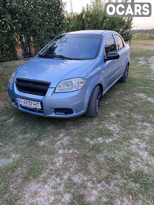 Седан Chevrolet Aveo 2007 1.6 л. Ручная / Механика обл. Полтавская, Кобеляки - Фото 1/10