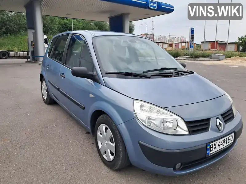 Мінівен Renault Scenic 2005 1.6 л. Ручна / Механіка обл. Хмельницька, Хмельницький - Фото 1/11