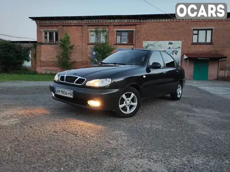 Седан Daewoo Lanos 2007 1.5 л. Ручна / Механіка обл. Житомирська, Бердичів - Фото 1/21