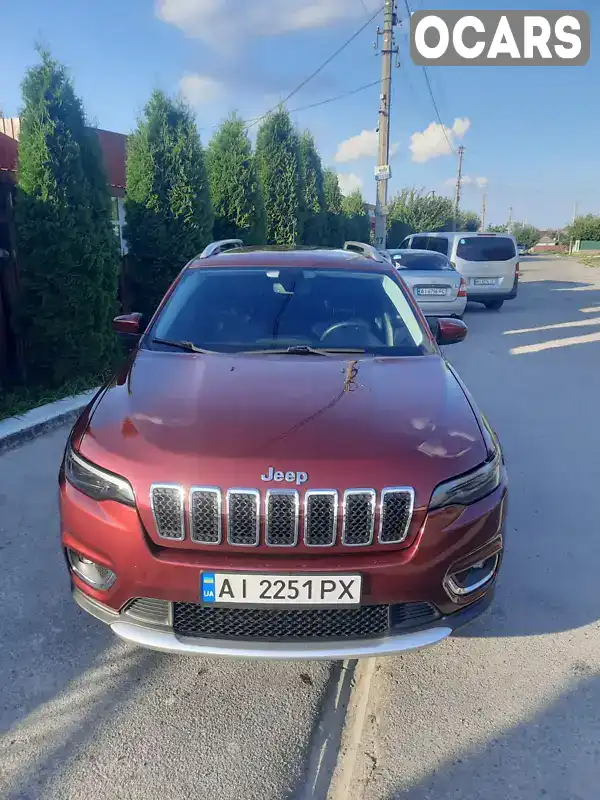 Позашляховик / Кросовер Jeep Cherokee 2018 2.36 л. Автомат обл. Київська, Тетіїв - Фото 1/19