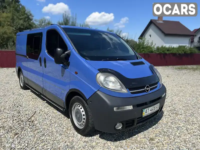 Мінівен Opel Vivaro 2004 2.46 л. обл. Івано-Франківська, Калуш - Фото 1/21