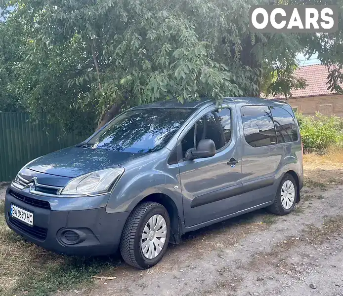 Мінівен Citroen Berlingo 2012 1.59 л. Ручна / Механіка обл. Кіровоградська, Кропивницький (Кіровоград) - Фото 1/9