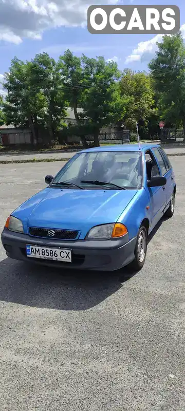 Хетчбек Suzuki Swift 2001 1.3 л. Ручна / Механіка обл. Житомирська, Малин - Фото 1/12