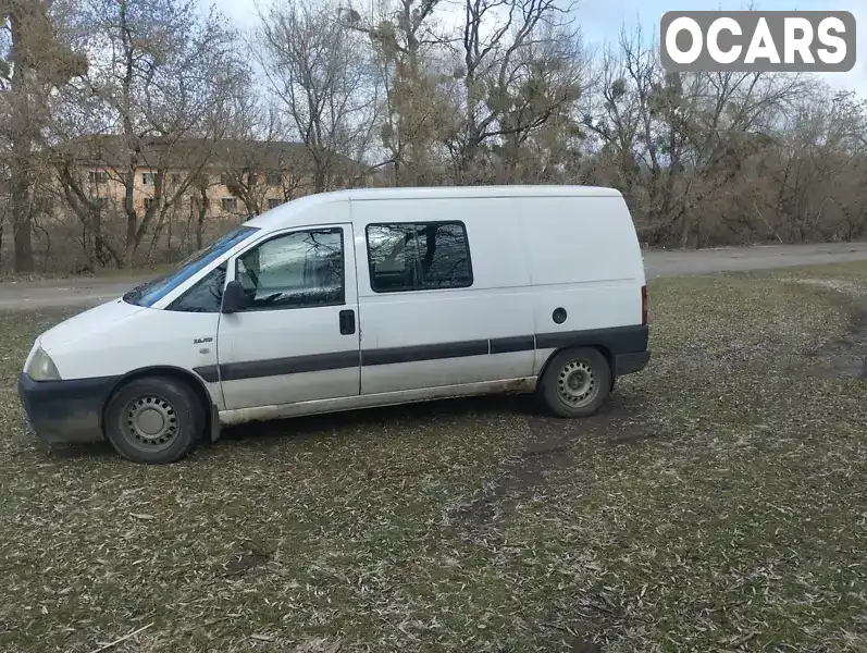 Мінівен Fiat Scudo 2005 2 л. Ручна / Механіка обл. Черкаська, Звенигородка - Фото 1/4