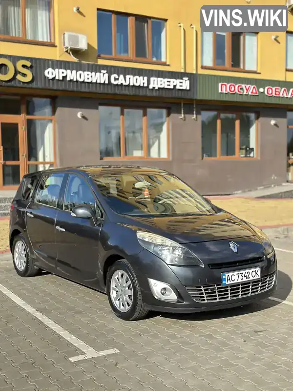 Минивэн Renault Megane Scenic 2009 1.9 л. Ручная / Механика обл. Волынская, Луцк - Фото 1/21