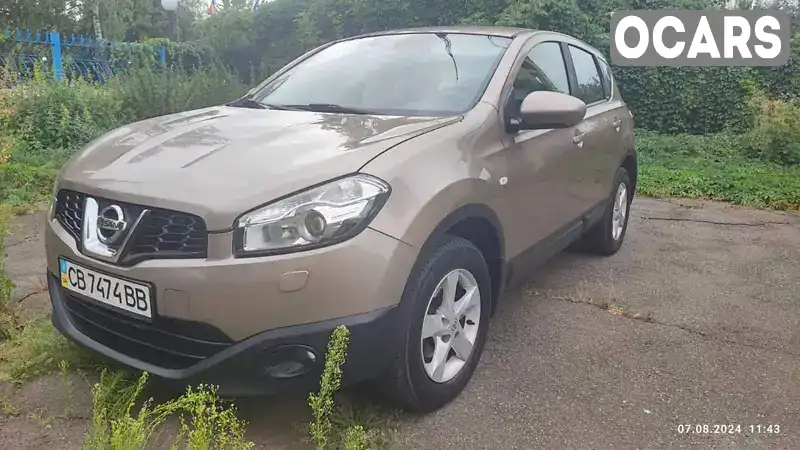 Позашляховик / Кросовер Nissan Qashqai 2013 1.6 л. Варіатор обл. Чернігівська, Ніжин - Фото 1/12