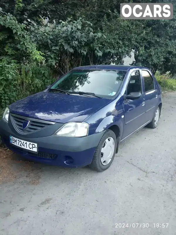 Седан Dacia Logan 2006 1.4 л. Ручна / Механіка обл. Дніпропетровська, Синельникове - Фото 1/8