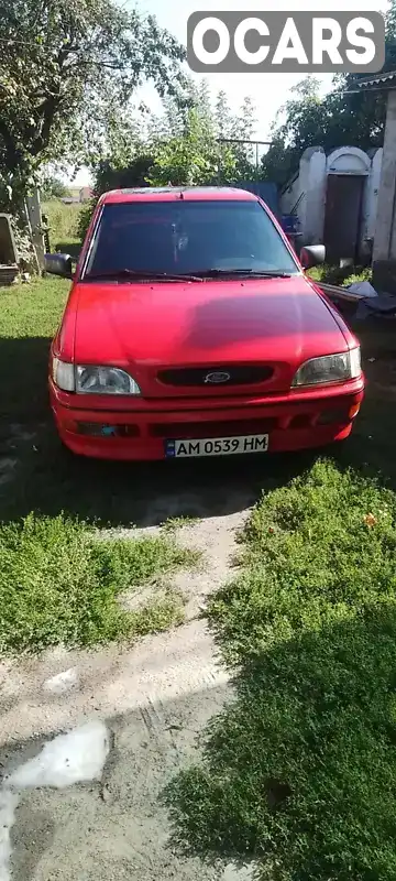 Хетчбек Ford Escort 1994 1.6 л. Ручна / Механіка обл. Житомирська, Бердичів - Фото 1/4