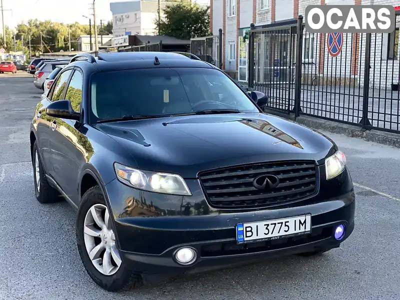 Позашляховик / Кросовер Infiniti FX 35 2003 3.5 л. Автомат обл. Полтавська, Кременчук - Фото 1/19