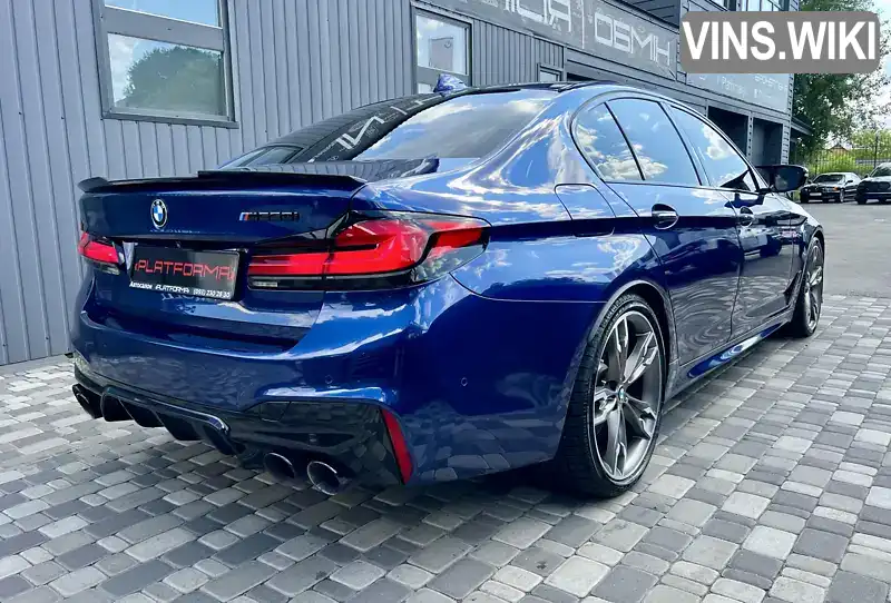 WBAJB9C51JB286387 BMW 5 Series 2018 Седан 4.39 л. Фото 3