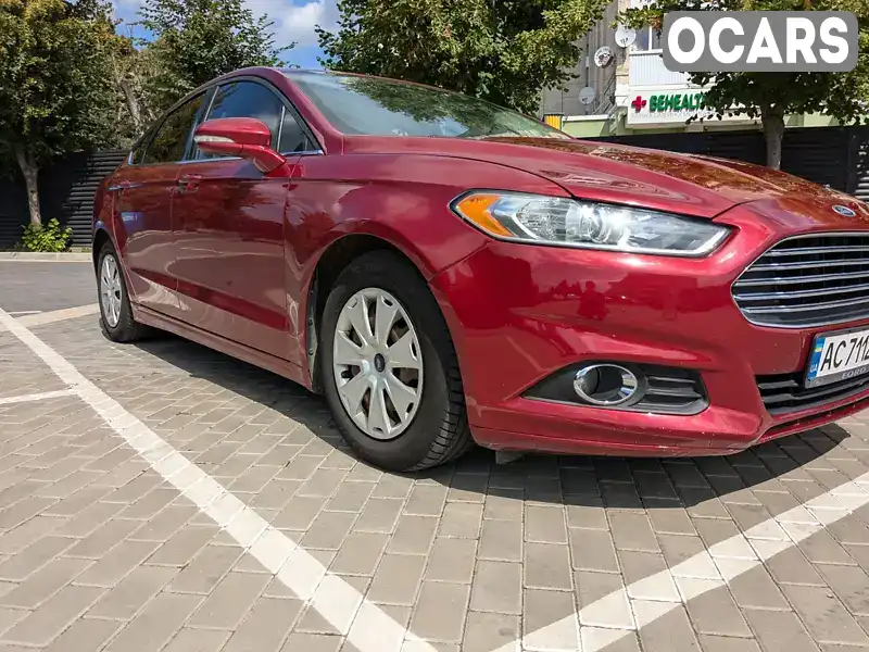 Седан Ford Fusion 2015 2.49 л. Автомат обл. Волинська, Луцьк - Фото 1/21