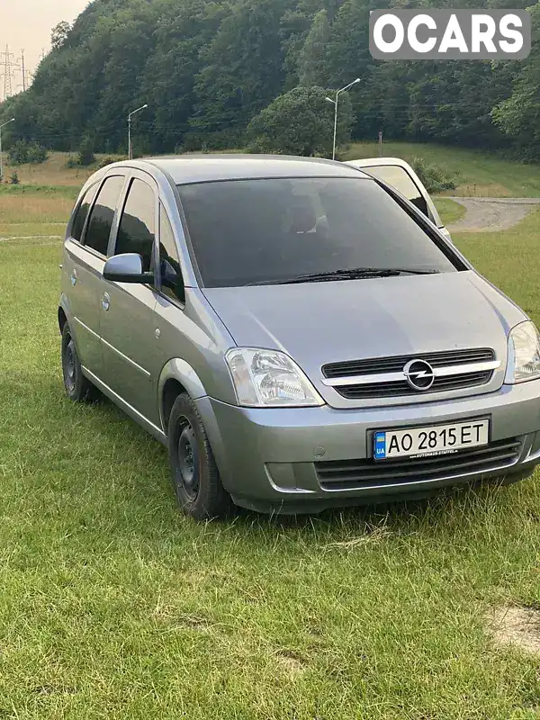 Мікровен Opel Meriva 2005 1.36 л. Ручна / Механіка обл. Закарпатська, Поліана - Фото 1/8