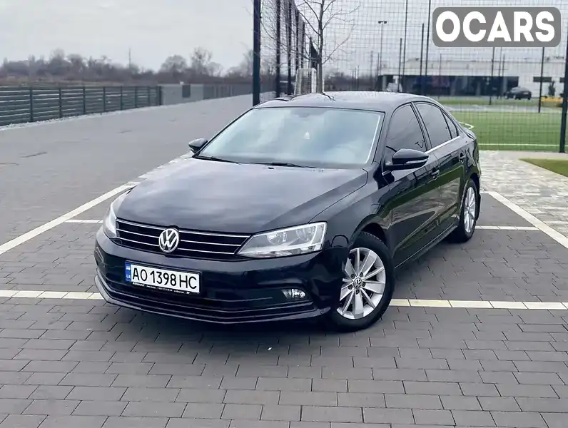 Седан Volkswagen Jetta 2016 1.6 л. Автомат обл. Закарпатська, Мукачево - Фото 1/9