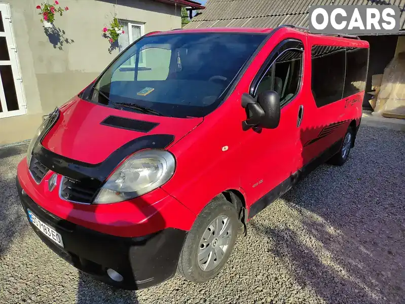 Мінівен Renault Trafic 2008 2 л. Ручна / Механіка обл. Тернопільська, Борщів - Фото 1/17