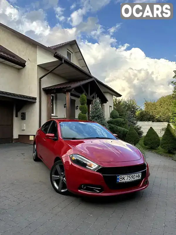 Седан Dodge Dart 2015 2.4 л. Автомат обл. Рівненська, Рівне - Фото 1/16