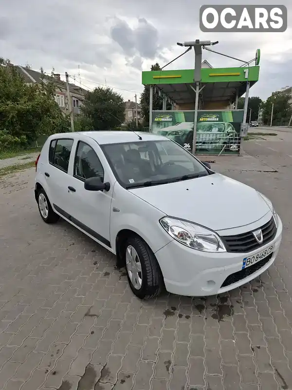 Хетчбек Dacia Sandero 2012 1.15 л. Ручна / Механіка обл. Тернопільська, location.city.khorostkiv - Фото 1/9