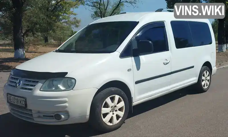 Минивэн Volkswagen Caddy 2008 1.9 л. Ручная / Механика обл. Днепропетровская, Каменское (Днепродзержинск) - Фото 1/10