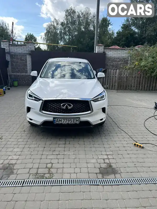 Позашляховик / Кросовер Infiniti QX50 2020 2 л. Автомат обл. Житомирська, Коростень - Фото 1/19