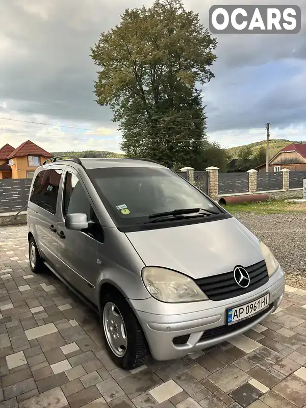 Мінівен Mercedes-Benz Vaneo 2004 1.7 л. Автомат обл. Івано-Франківська, Долина - Фото 1/19