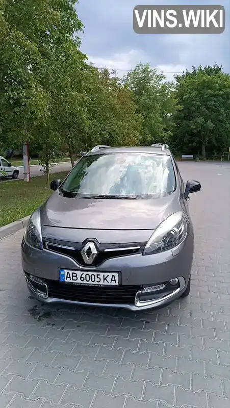 Минивэн Renault Megane Scenic 2012 1.5 л. Робот обл. Винницкая, Ладыжин - Фото 1/21