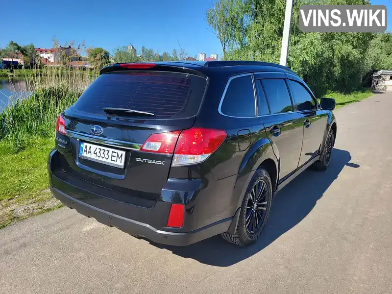 JF1BR9L95AG035570 Subaru Outback 2010 Універсал 2.5 л. Фото 2