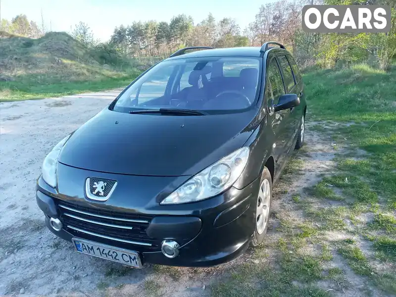 Універсал Peugeot 307 2007 1.59 л. Ручна / Механіка обл. Житомирська, Житомир - Фото 1/9