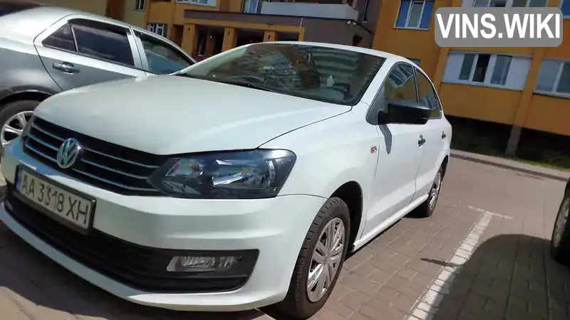 Седан Volkswagen Polo 2018 1.6 л. Ручна / Механіка обл. Чернігівська, Чернігів - Фото 1/7